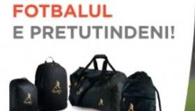 Fotbalul e pretutindeni cu mingea si rucsacul semnate de Ronaldihno